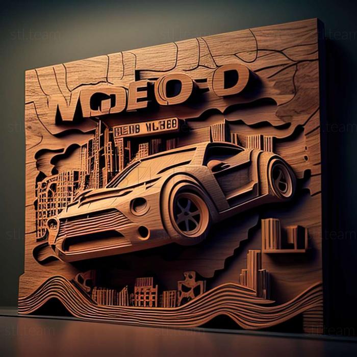 3D модель Онлайн-игра Need for Speed Motor City (STL)